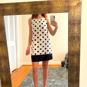 Polka Dot Shift Dress